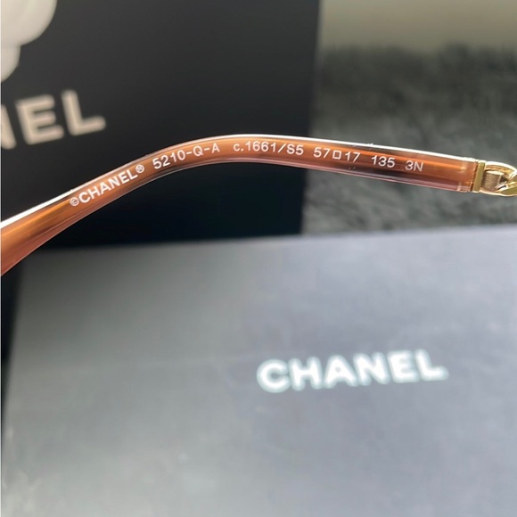 SOLD —Chanel 100% authentic Square Sunglass was Like new - Picture 8 of 12